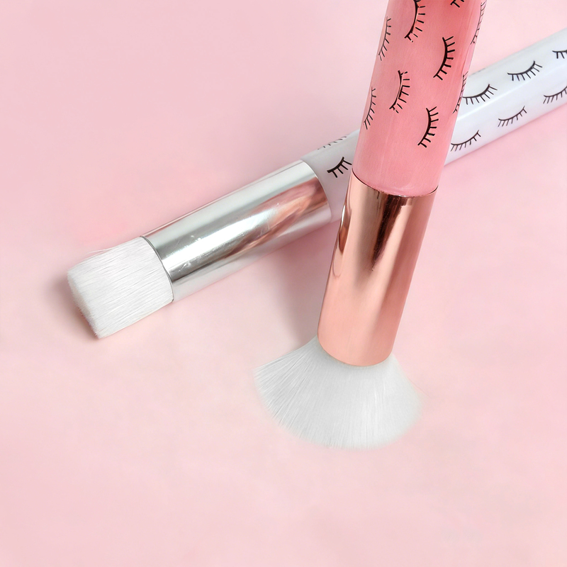 Colorful Eyelash Brush Cleaning Brushes Nose