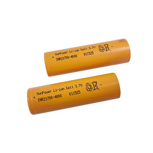 Sunpower 21700 21700 ion litium 4000mAh 3.6V 30A sel 21700 Li-ion isi ulang untuk stasiun Daya - Product Image 3