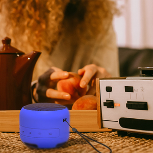 <strong>Smallest</strong> <strong>Speaker</strong> M3 Black Portable <strong>Bluetooth</strong> <strong>Speaker</strong> Hands Free Calling IPX7 Waterproof 5W Loud Sound Deep Bass TWS Pairing - Product Image 3