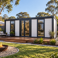 Maisons portables 1 chambre 10 pieds – Maison conteneur préfabriquée de luxe pliable et extensible