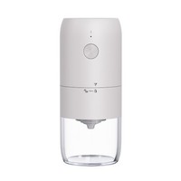 Moulin à café portable rechargeable USB Type C, moteur en cuivre, 1800 mAh, capacité de 30 tasses, réservoir à grains de 25 g, faible bruit, moulin à café électrique