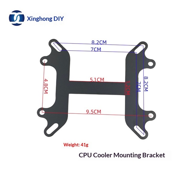 Computer Water-Cooled CPU Buckle Cold Head Fixing Bracket Multi-Platform Universal Press Tool No Fan