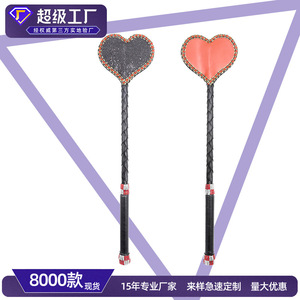 Jouets SM pour adultes, fouet rouge en dentelle en forme de cœur pour claquer les mains, jouets sexuels pour couples, outils BDSM alternatifs - Product Image 5