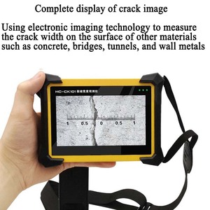 HC-CK101 mm doğruluk 1 yıl garanti ile beton çatlak genişliği gözlem için ölçüm aleti duvar çatlak 0.1 - Product Image 2