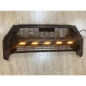 Grille de course ABS avec Led pour Toyota Hilux ROCCO 2021 2022 2023 Bodykit Legend Car Grills Radiator <span class=keywords><strong>Auto</strong></span> Grille - Product Image 1
