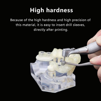 Résine liquide personnalisée OEM/ODM pour guide chirurgical d'implant dentaire, impression 3D haute précision, 1 kg, marque YIDIMU, Guangdong