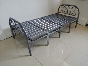 Offre Spéciale hôtel école forte heavy duty contrat étudiant de pliage cadre de lit double - Product Image 3