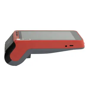 지문 독자 Z100 를 가진 휴대용 GPS RFID 와이파이 스캐너 EDC POS 생물 측정 맨끝