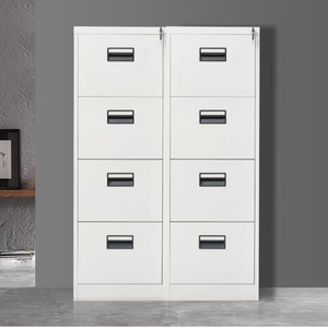 Tủ tập tin văn phòng dày với Hai Ba Bốn hộp thẻ xô treo khay dữ liệu lưu trữ dọc a3a4 với ngăn kéo khóa - Product Image 5