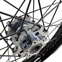 Ensemble de roues chromées 19*1.6 16*1.85 compatible avec Surron Light Bee Light Bee X, ensemble de roues pour moto électrique