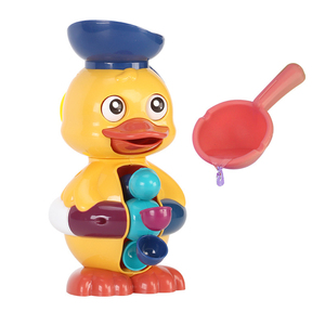 Jouet de bain pour bébé BGL, adorable petit canard, jouet de douche, jeu aquatique, jouet de bain en plastique pour enfants, sûr pour l'eau - Product Image 1