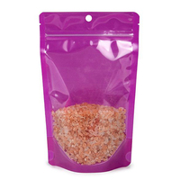 Sachet Doypack Transparent Personnalisable avec Fermeture Éclair pour Aliments pour Animaux, Aliments pour Bébés et Croustilles - Qualité Alimentaire pour Emballages