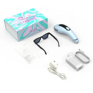 Home use epilator sapphire icy cooling handset lazer hair removal ipl permanent hair removal shaving & hair removal device