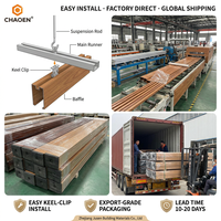 Perfil Decorativo de Techo en Forma de U de Aluminio, Tubo Cuadrado, Decoración de Techo Interior Comercial Moderna y Ecológica