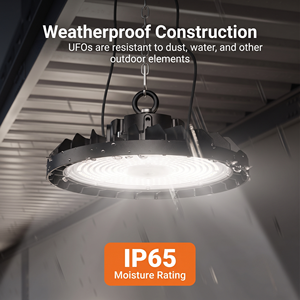 Luces LED de Alta Potencia para Techos Altos, 240W 300W, Luz LED de Alto Lumen, Iluminación Industrial Tipo UFO para Fábrica, Almacén, Gimnasio, ETL - Product Image 6
