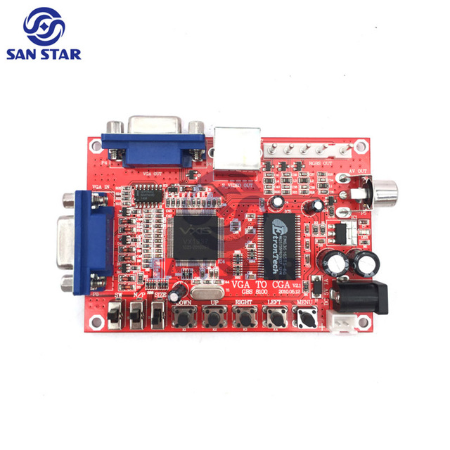 Arcade Game Video Pcb Game PCB Video Converter Card GBS8100 V2 VGA to Cga/cvbs/s