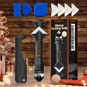 <span class=keywords><strong>3</strong></span> In <span class=keywords><strong>1</strong></span> Siliconen Kitgereedschap Met 4 Afwerkingsgereedschap Voor Het Afwerken Van Kit Voegmiddel Verwijderen Schraper Voor Keukenvloer In De Badkamer - Product Image 6