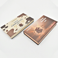 Boîtes de livraison de chocolats pour desserts quotidiens, aliments surgelés, en matériau KT, isolation en aluminium, gaufrage, pelliculage mat, recyclables