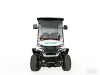 Voiturette de golf compacte 4 places, buggy électrique, idéale pour les déplacements sur le parcours, les centres de villégiature, les loisirs, promotionnelle pour les routes non publiques