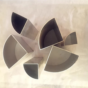Tubos de aluminio triangulares de tubo redondo de cuarto de aluminio de diferentes tamaños personalizados - Product Image 6
