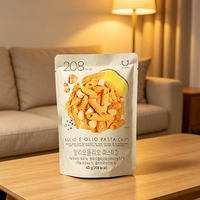 Sachet d'emballage alimentaire personnalisé pour chips de pommes de terre, scellé sur 3 côtés, avec dos en MOPP/VMPET/CPP, thermoscellable et à encoche de déchirement