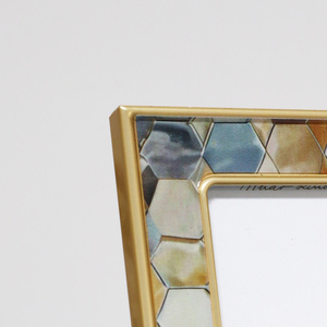 Cornice Fotografica Retrò in Metallo Effetto Marmo, Cornici da 7 Pollici per <span class=keywords><strong>Foto</strong></span> Vintage, Cornice Fotografica da 10 Pollici, Vendita Diretta dalla Fabbrica all'Ingrosso - Product Image 6