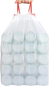 Bolsa de basura con cordón para cocina de 13 galones, tamaño y color personalizables similares a las bolsas de basura - Product Image 6