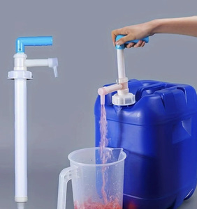 Pompa Manuale per Liquidi 20/25KG per Secchi Grandi, per Bagnoschiuma, Shampoo, Detersivo per Piatti, <span class=keywords><strong>Vino</strong></span> e Olio Alimentare, in Plastica - Product Image 4