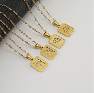 Collana pendente in oro placcato in oro 18k con ciondolo in acciaio inossidabile 12 have dodici <span class=keywords><strong>segno</strong></span> <span class=keywords><strong>zodiacale</strong></span> 18k - Product Image 5