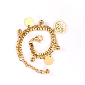 Fashion <b>Gold</b> <b>Plated</b> Custom <b>Bangles</b> New Stainless Steel <b>Bangle</b> Bracelet for Women - Product Image 4