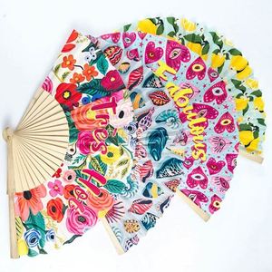 Customized 23 cm Wooden Hand Fan Spanish Model Pattern Colourful Painted Wedding Favors Bulk Wood Crafts Wooden <b>Boxes</b> Wall Signs - Product Image 3