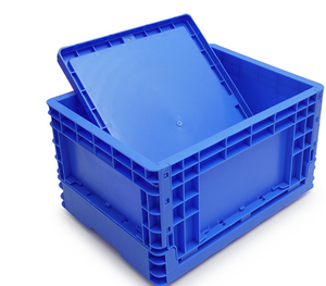 Panier pliable en PP de qualité alimentaire, fabriqué en Chine, pour le stockage et le <span class=keywords><strong>transport</strong></span> de légumes frais, de fruits, de poissons, caisses de manutention, conteneur empilable pour la récolte - Product Image 3