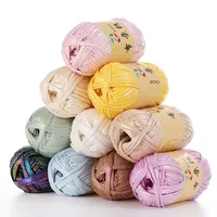 Fil de tissu Hyuna DIY du fabricant, fil pour tapis, sac, 100% polyester, matériau gaze pour chapeau de poupée tissé à la main, vente en gros