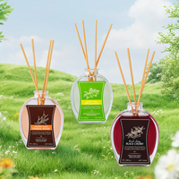 Diffuseur de parfum d'ambiance en gros sous marque privée 100ml, senteurs variées : Bois de Santal, Thé Blanc, Cerise Noire, Pomme, Ambre