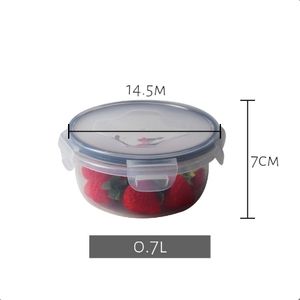 Ensemble de 16 récipients alimentaires en plastique les plus populaires 2024 avec boîtes à lunch Ensemble de récipients hermétiques pour le stockage des aliments - Product Image 6