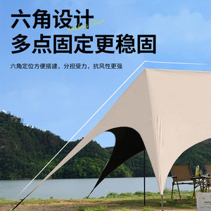 Toldo Wonderland Octopus Sky Canopy de 9.6x4.8m, Lona Impermeable de Tela Oxford para Acampar al Aire Libre - Product Image 4