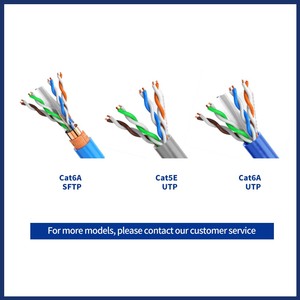 Cable de Red OUFU <span class=keywords><strong>Cat6</strong></span> <span class=keywords><strong>SF</strong></span> <span class=keywords><strong>UTP</strong></span>, Conductor Sólido CCA 23AWG, Doble Blindaje, 250MHz, Cat5e, <span class=keywords><strong>Cat6</strong></span>, Cat6A, Cat7, 100m - Product Image 4
