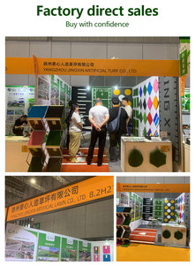 Tappetino in erba sintetica per <span class=keywords><strong>campi</strong></span> sportivi da calcio che copre il campo di calcio all'aperto - Product Image 6