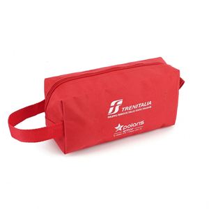 Custom Logo Eco Friendly Blank Plain Cotton Pencil <b>case</b> Coin Pouch Canvas <b>Makeup</b> Cosmetic Bag with Durable Zipper and Handle - Product Image 2