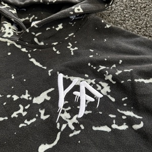 Fabricant de vêtements sur mesure : Sweats à capuche unis pour broderie intégrale, Vestes pull pour hommes, Sweats à capuche délavés à l'acide de haute qualité pour hommes - Product Image 2