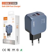 LDNIO Q5 Chargeur Super Rapide GaN33W Câble Certifié Type c à Type c Charge Rapide Chargeur Universel Rapide pour Téléphone Mobile