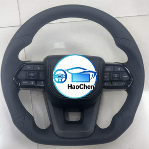 Nuevo Volante Deportivo de Fibra de Carbono con Cuero Perforado y Luces LED para <span class=keywords><strong>Toyota</strong></span> <span class=keywords><strong>CHR</strong></span> 2018 - Product Image 2