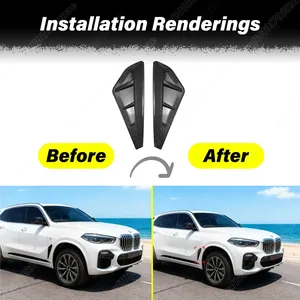 Pour G05 X5M F95 M Sport 2019 2020 2021 2022, couvre-ventilation latérale de voiture, décoration de grille latérale, kit de modification de carrosserie - Product Image 2