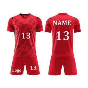 Maglie da Calcio Personalizzate OEM - 100% Poliestere, Asciugatura Rapida, Traspiranti, Antibatteriche, <span class=keywords><strong>Stampa</strong></span> a Trasferimento Termico, Taglie Unisex per Adulti - Product Image 1