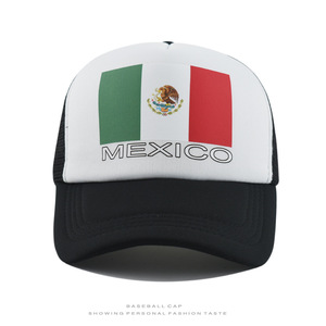 หมวกแก๊ปทรงสปอร์ตแบบมีรูระบายอากาศ กันน้ำ ปี 2026 เม็กซิโก  โลโก้สั่งทำได้ หมวกเบสบอล 5 ชิ้น  สำหรับทุกเพศ  แฟนฟุตบอล  โปรโมชั่นเชียร์กีฬา - Product Image 3