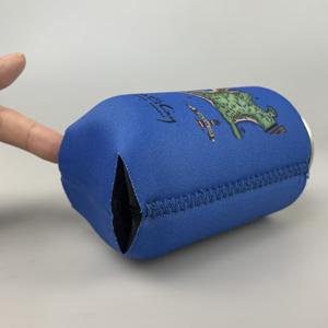 Porte-canette personnalisé OEM imprimé par sublimation pour bière avec logo - Product Image 2