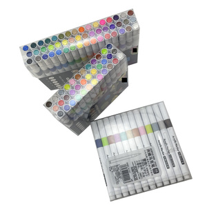 Juego de Rotuladores de Pintura Acrílica de Punta Fina, Resistentes al Agua, para Graffiti, Personalizables, de Alta Calidad, Económicos, en Caja de PET, 24, 36, 48 Colores - Product Image 4