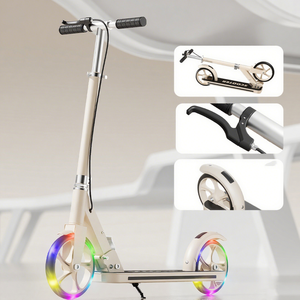 <span class=keywords><strong>Trottinette</strong></span> de haute qualité en alliage d'aluminium à 2 roues pour enfants Design pliable élégant pour une utilisation en extérieur - Product Image 6