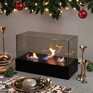 Al por mayor <span class=keywords><strong>mejor</strong></span> mini moderno personalizado manual de mesa de <span class=keywords><strong>bioetanol</strong></span> combustible chimenea de metal interior al aire libre uso calentadores de llama real - Product Image 5