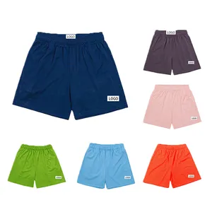 Chất Lượng Cao Polyester Lưới Quần Short Tùy Chỉnh Thể Thao Phòng Tập Thể Dục Quần Short Nam Bán Buôn Trống Bóng Rổ Quần Short Chạy Ngắn Cho Nam Giới